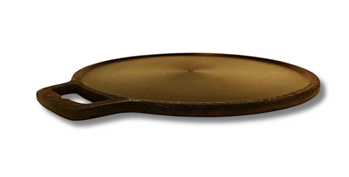 Smooth Golden Finish Cast Iron Roti/Chapati/Dosa Kallu Tawa | 11 Inch - Image 2